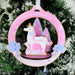 Personalised Make Your Own Unicorn 3D Christmas Decoration Kit
