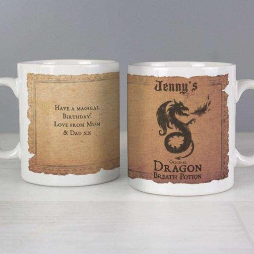 Personalised Dragon Breath Potion Mug - Myhappymoments.co.uk
