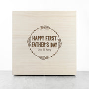 Personalised Happy First Father’s Day Box