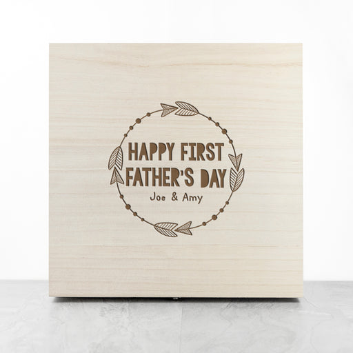Personalised Happy First Father’s Day Box
