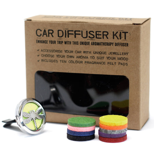 Aromatherapy Car Diffuser Kit - Dragonfly - 30mm