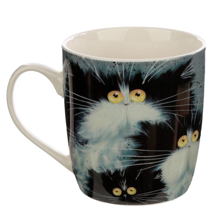 Kim Haskins Cats Porcelain Mug