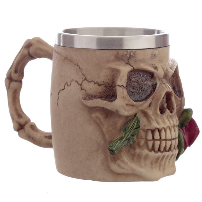 Skulls and Roses Tankard - Decorative Only