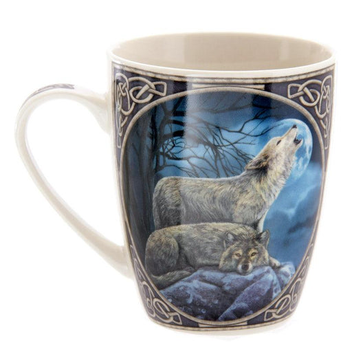 Lisa Parker New Design Howling Wolf Porcelain Mug