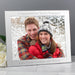Personalised 10 x 8 Silver Landscape Photo Frame - Engagement Gift 