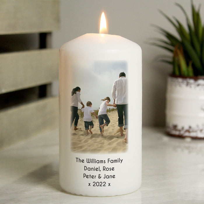 Personalised Photo Candle
