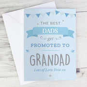 Personalised Blue Promoted To Card - Myhappymoments.co.uk
