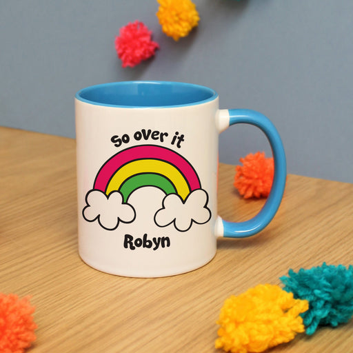 Personalised So Over It Rainbow Mug From Pukkagifts.uk