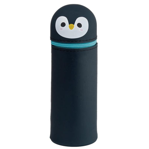 Penguin Silicone Upright Pencil Case