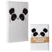 Fluffy Plush Panda Design Notebook 
