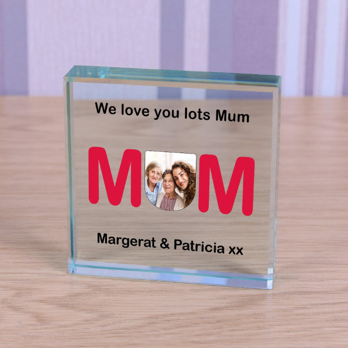 Personalised MUM Photo Gift Plaque