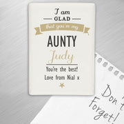 Personalised I Am Glad That You’re My Fridge Magnet - Myhappymoments.co.uk