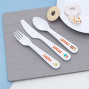 Personalised Children's Spring Bunny Dinner Set