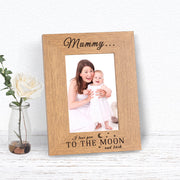 Personalised I Love You To The Moon And Back Photo Frame