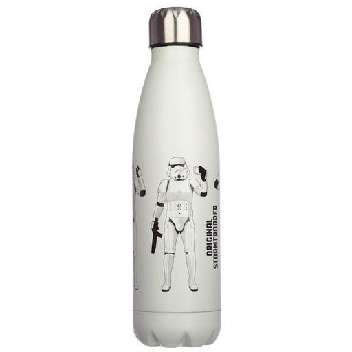 The Original Stormtrooper Reusable Stainless Steel Hot & Cold Thermal Insulated Drinks Bottle 500ml - White