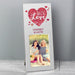 Personalised All You Need is Love Confetti Hearts Photo Frame 2x3 - Myhappymoments.co.uk