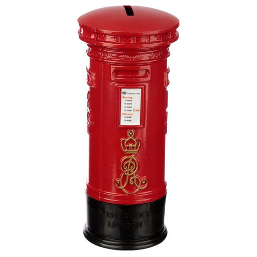 Red Post Box Diecast London Souvenir Money Box
