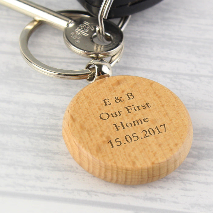 Handmade Personalised Keyring - Own Message