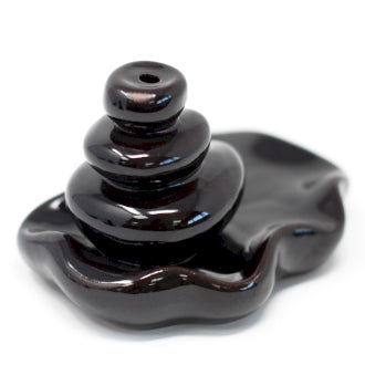Pebbles Backflow Incense Burner