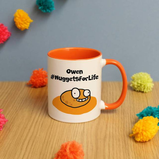 Personalised #NuggetsForLife Mug