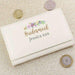 Personalised Floral Watercolour Cream Purse - Myhappymoments.co.uk