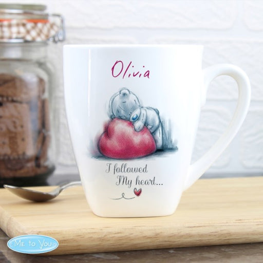 Personalised Me To You Heart Latte Mug - Myhappymoments.co.uk