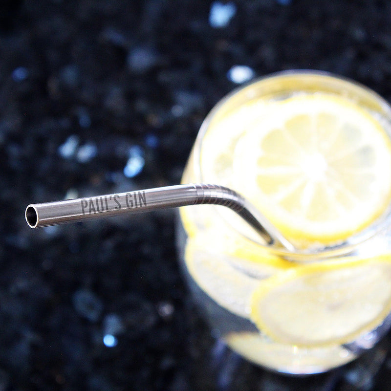Personalised Reusable Eco Steel Straw