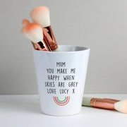 Personalised Rainbow Plant Pot