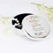 Personalised Floral Watercolour Mother of the Groom Wedding Round Trinket Box - Myhappymoments.co.uk