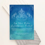 Personalised Diwali Lakshmi Framed Print