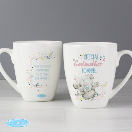 Personalised Me to You Godmother Latte Mug - Myhappymoments.co.uk