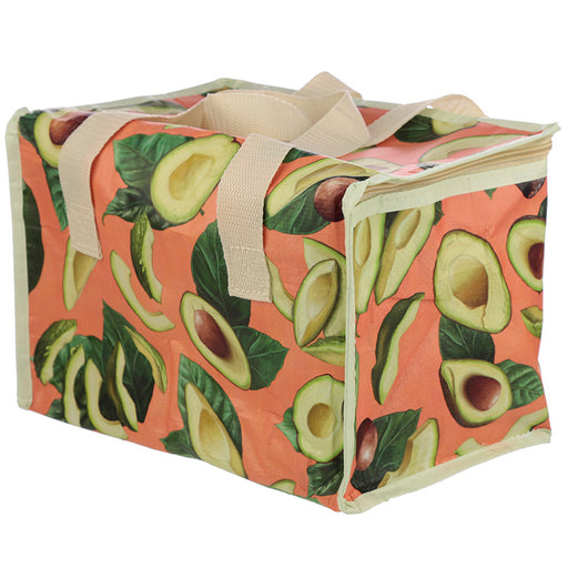 Woven Avocado Cool Insulated Lunch Bag - Myhappymoments.co.uk