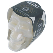 White Skull Sandalwood and Cedar Fragranced Soya Candle Jar - Myhappymoments.co.uk