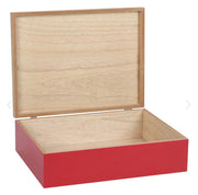Wooden Christmas House Eve Box