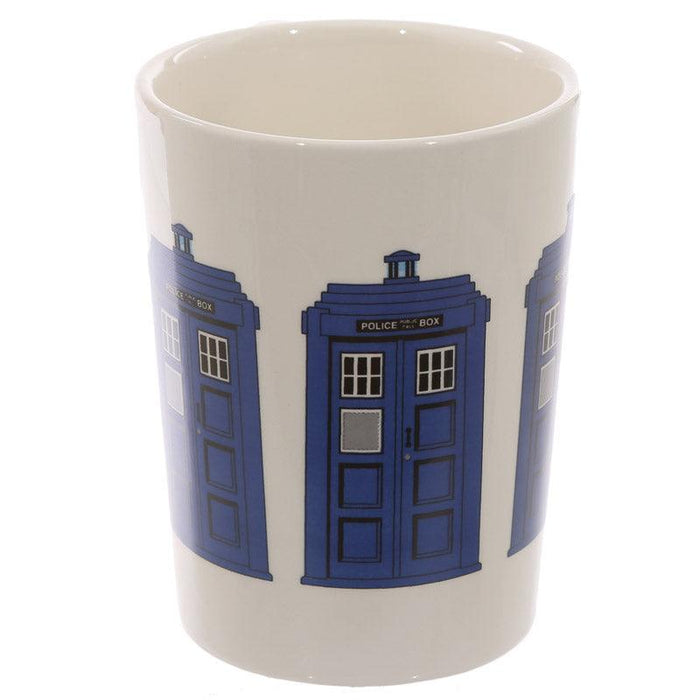 Police Box Ceramic Shaped Handle Mug