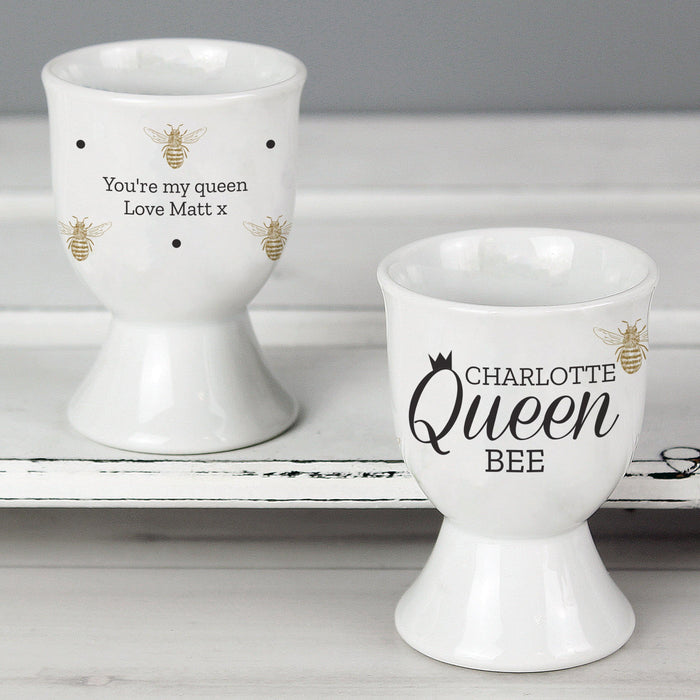 Personalised Queen Bee Egg Cup