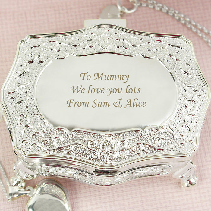 Personalised Small Antique Trinket Box - Myhappymoments.co.uk