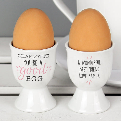 Personalised Youre A Good Egg Egg Cup