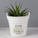 Personalised Thanks for Helping Me Grow Porcelain Planter - Myhappymoments.co.uk