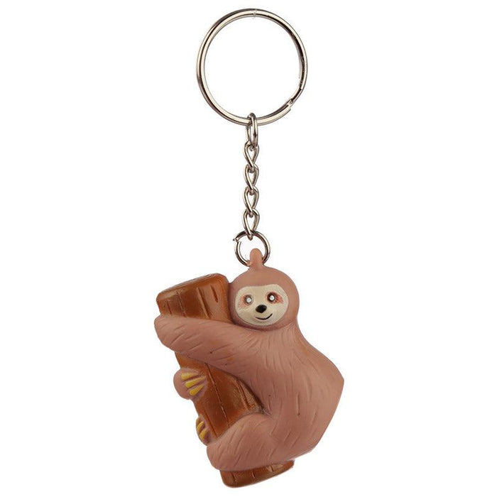Sloth Poop Keyring - Brown