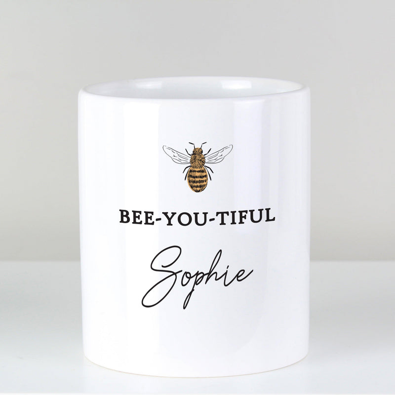 Personalised Bee-u-tiful Make Up Brush Holder