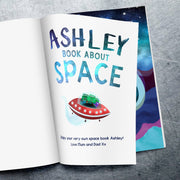 Personalised My Book About Space - Myhappymoments.co.uk