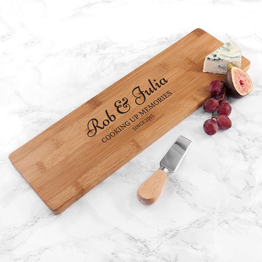 Personalised Anniversary Wooden Serving Board