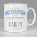 Personalised Blue Promoted to Mug - Myhappymoments.co.uk