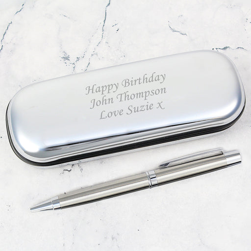 Personalised Pen and Box Set - Myhappymoments.co.uk