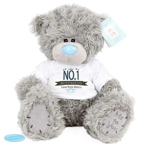 Personalised Me to You Bear with No.1 T-Shirt - Myhappymoments.co.uk