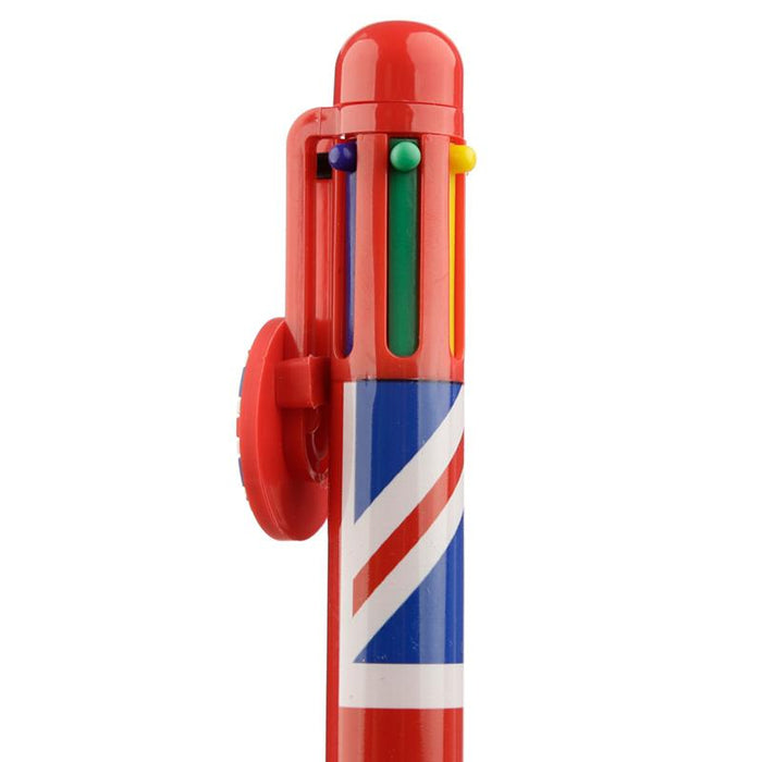 Union Jack Multi 6 Colour Pen