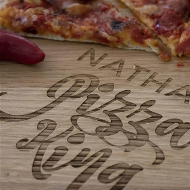 Personalised 'Pizza King' Pizza Board