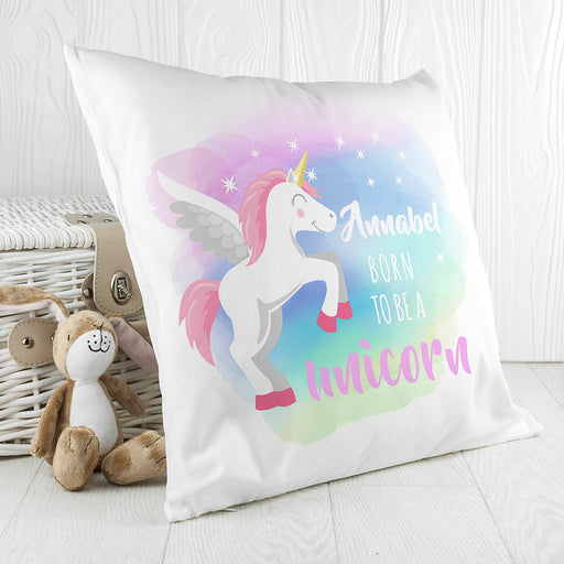 Personalised Unicorn Cushion Cover - Myhappymoments.co.uk