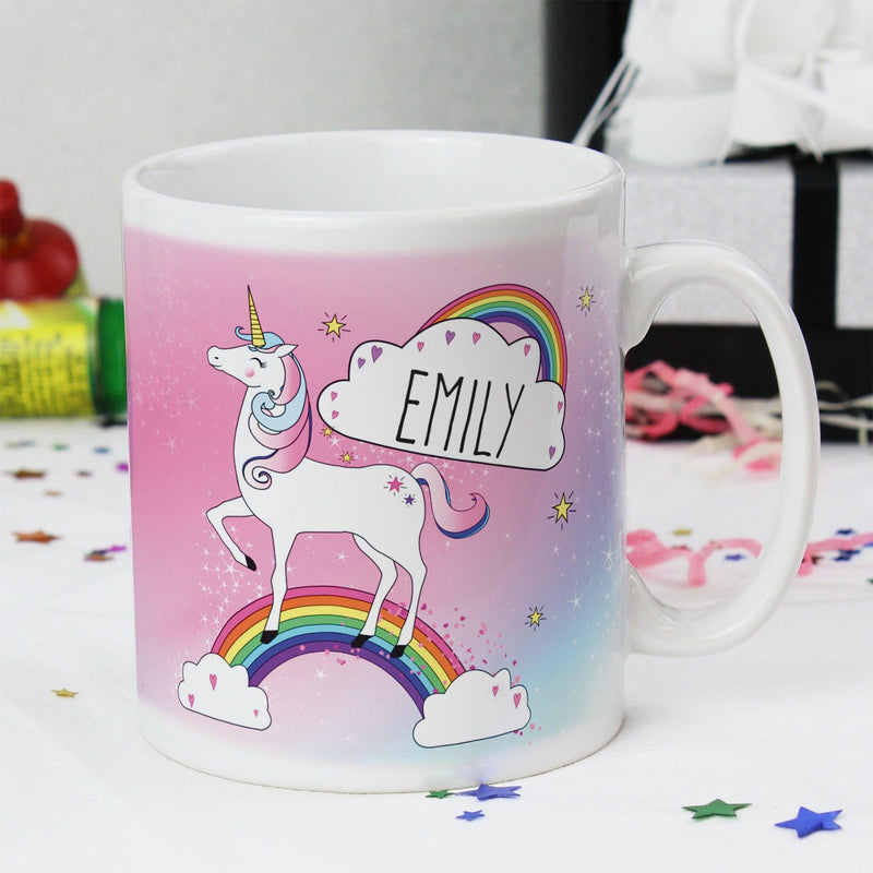 Personalised Unicorn Mug - Myhappymoments.co.uk